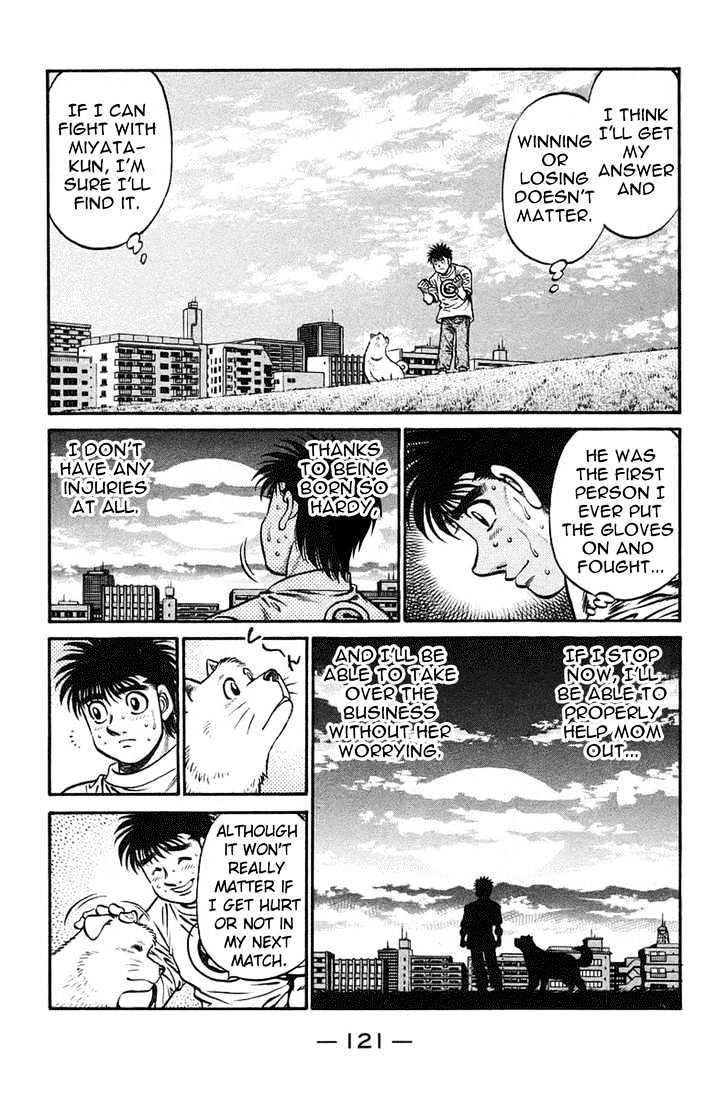 Hajime no Ippo Chapter 720 page 13 - Chapter 720 : Last match
