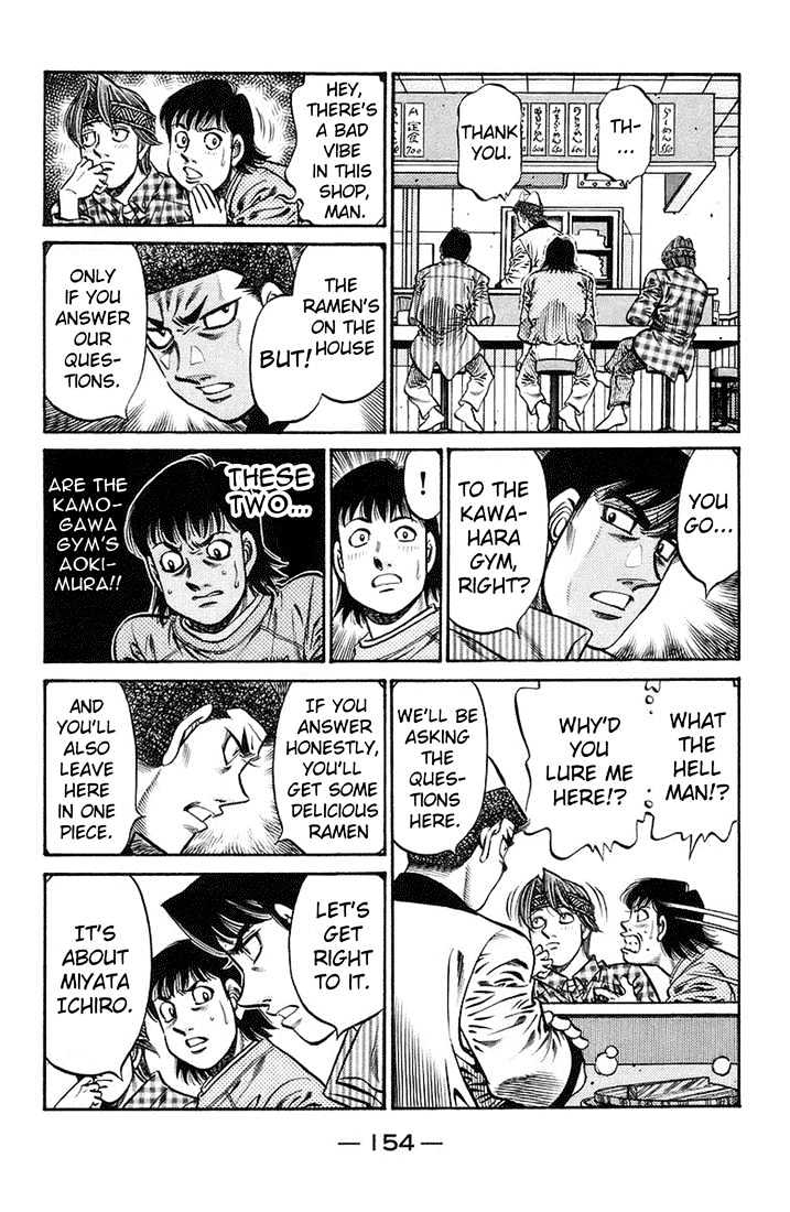 Hajime no Ippo Chapter 722 page 12 - Chapter 722 : Untold reason