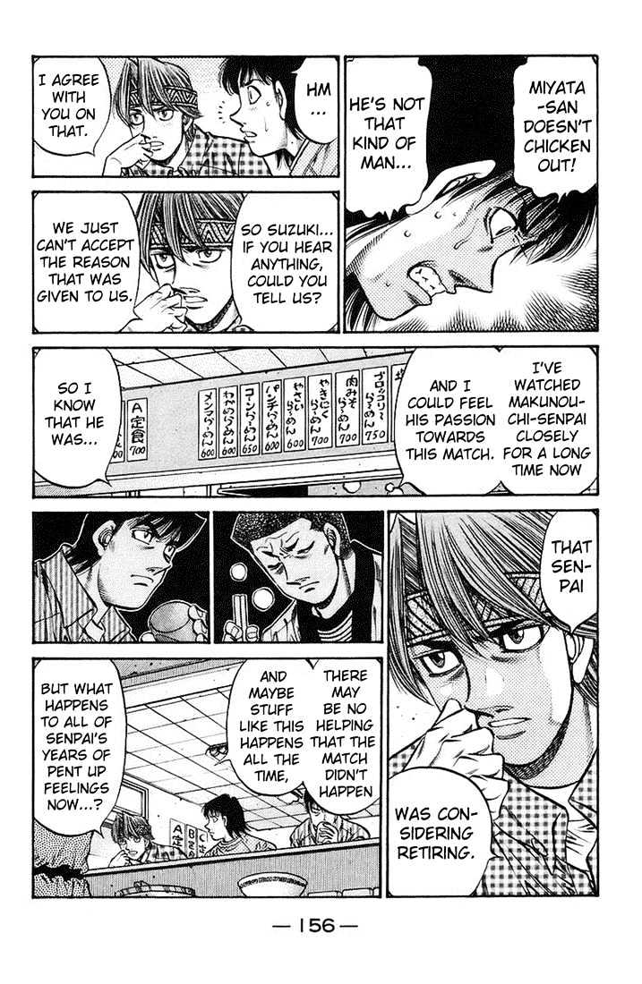 Hajime no Ippo Chapter 722 page 14 - Chapter 722 : Untold reason