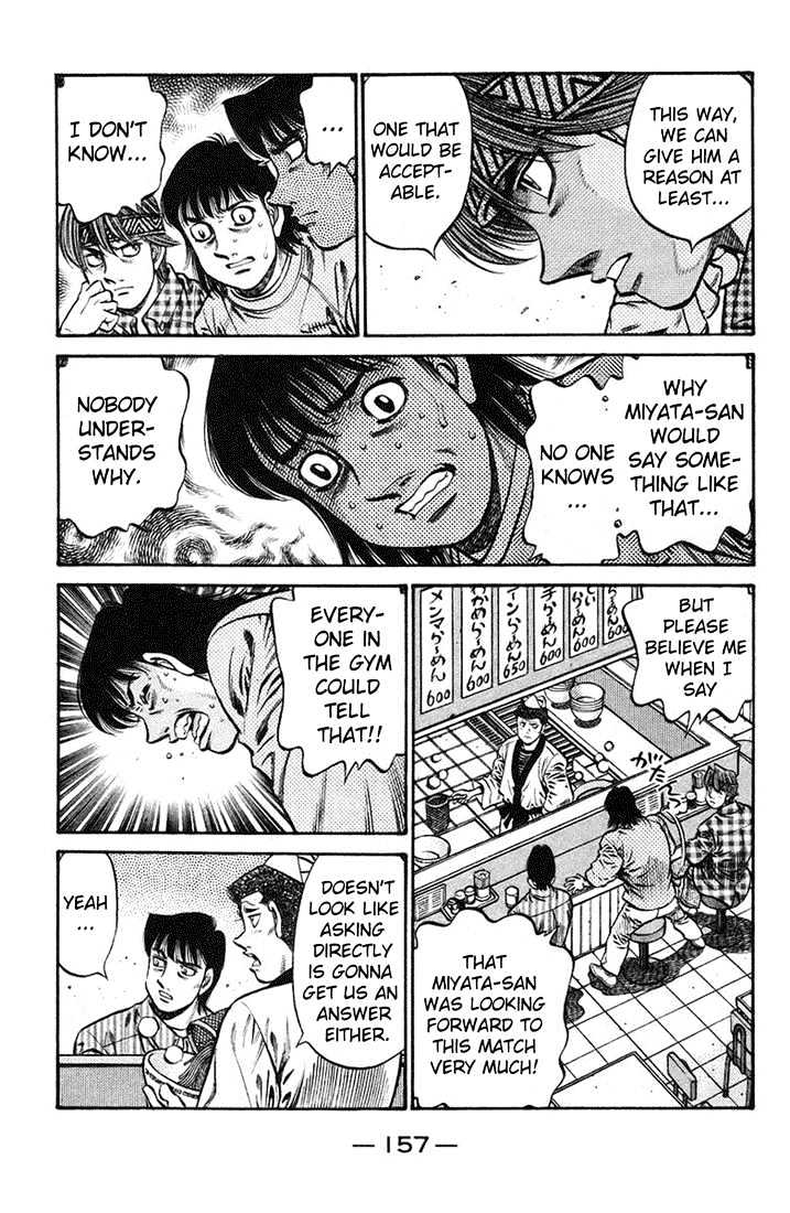 Hajime no Ippo Chapter 722 page 15 - Chapter 722 : Untold reason