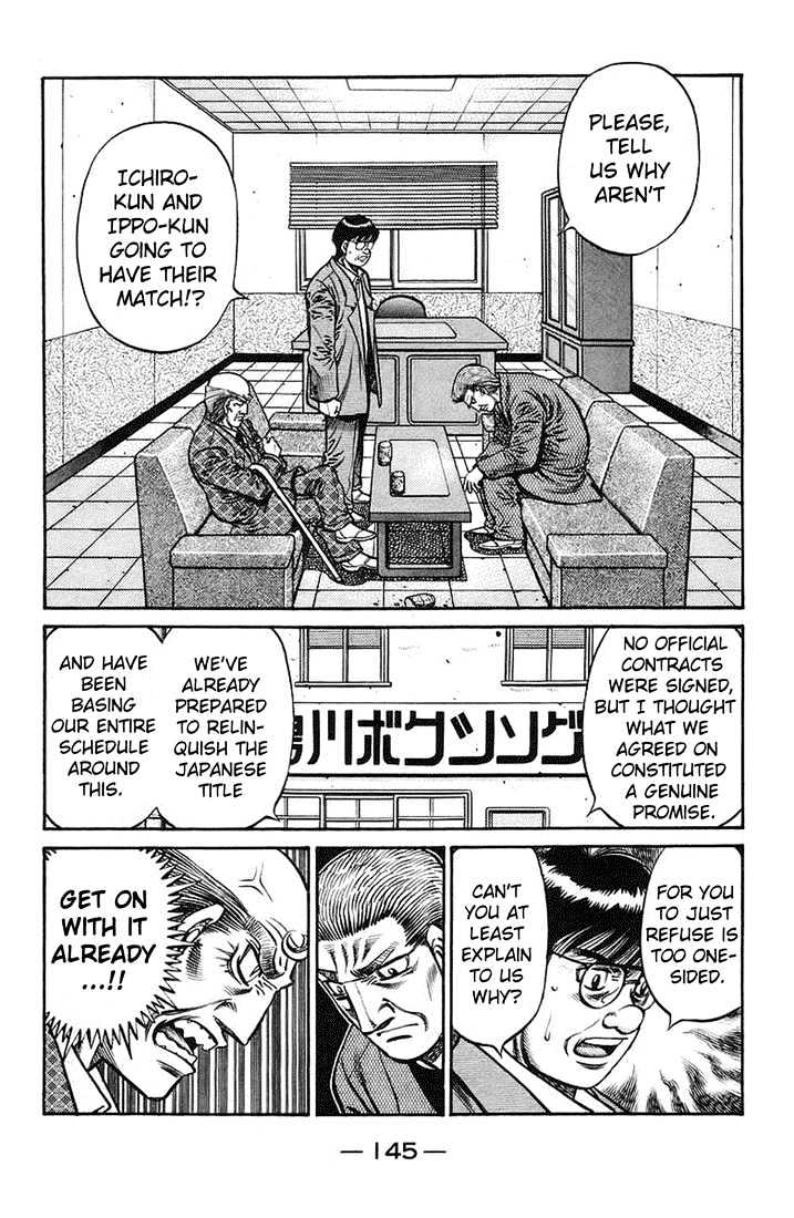 Hajime no Ippo Chapter 722 page 3 - Chapter 722 : Untold reason