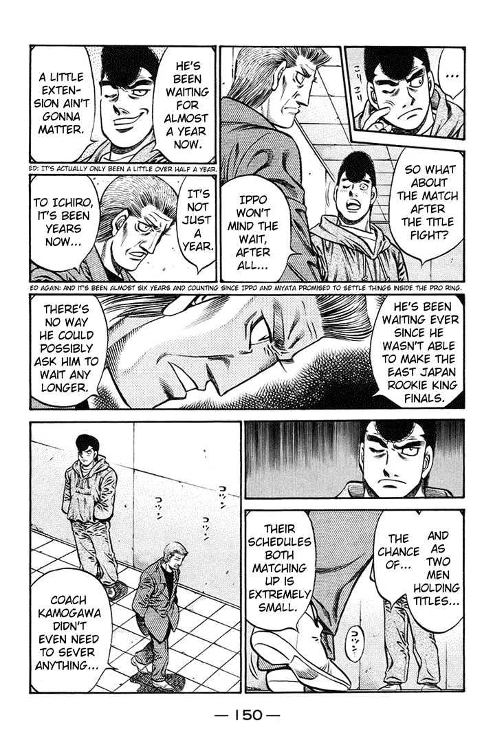 Hajime no Ippo Chapter 722 page 8 - Chapter 722 : Untold reason