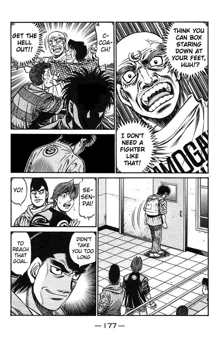 Hajime no Ippo Chapter 723 page 17 - Chapter 723 : For what reason