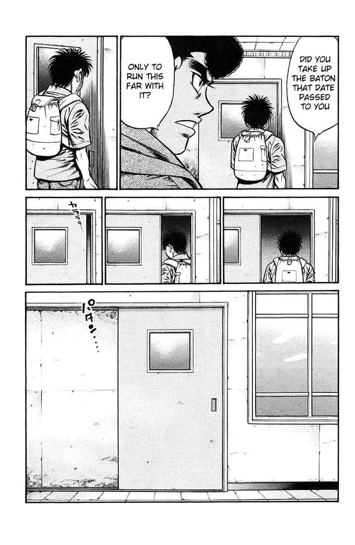 Hajime no Ippo Chapter 723 page 18 - Chapter 723 : For what reason