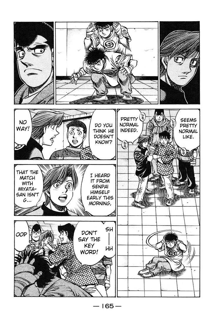 Hajime no Ippo Chapter 723 page 5 - Chapter 723 : For what reason