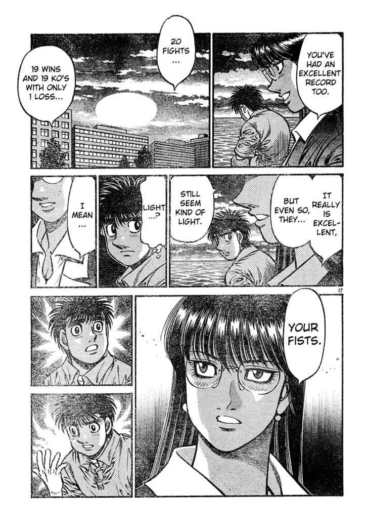 Hajime no Ippo Chapter 724 page 17 - Chapter 724 : Deep hole