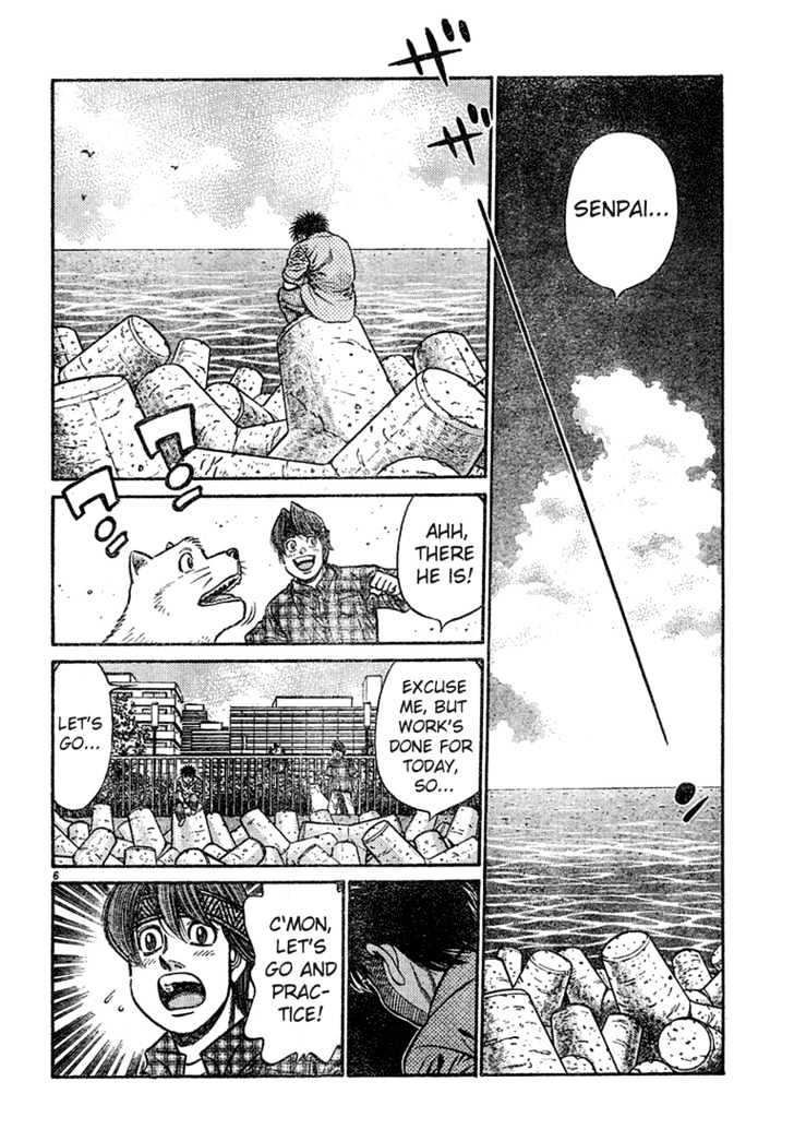 Hajime no Ippo Chapter 724 page 6 - Chapter 724 : Deep hole