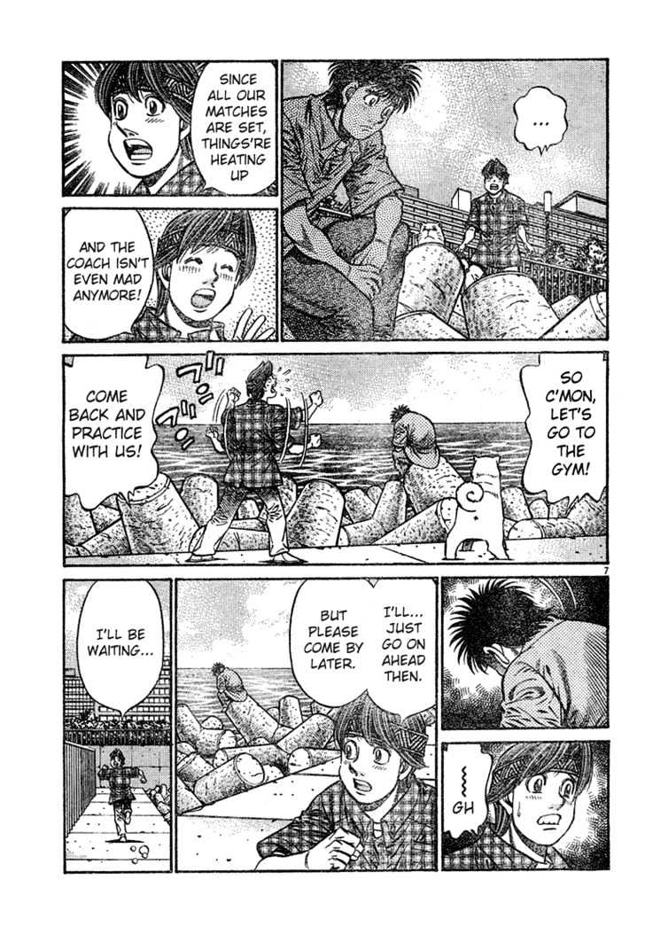 Hajime no Ippo Chapter 724 page 7 - Chapter 724 : Deep hole