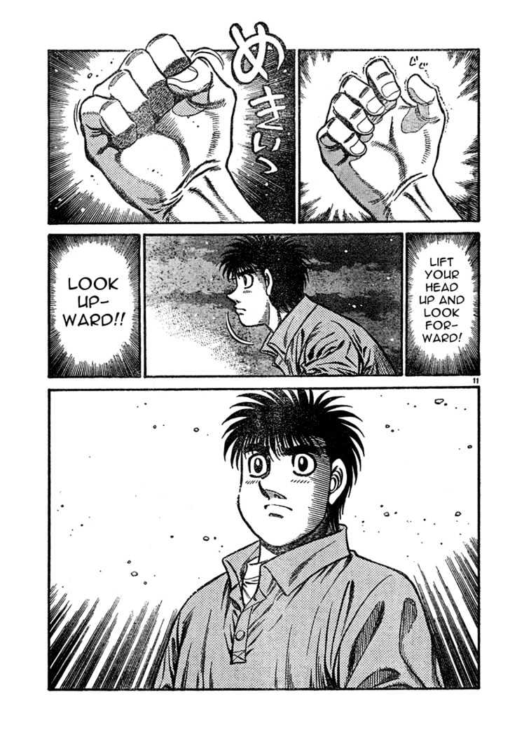 Hajime no Ippo Chapter 725 page 11 - Chapter 725 : The weight of fists