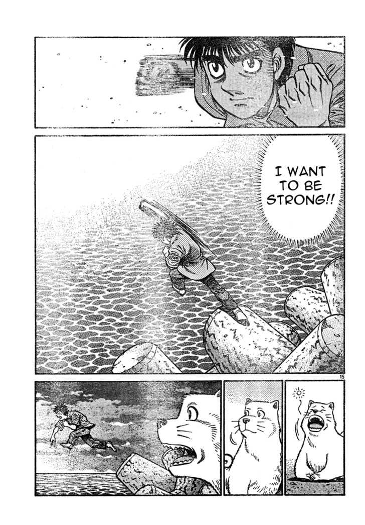 Hajime no Ippo Chapter 725 page 14 - Chapter 725 : The weight of fists
