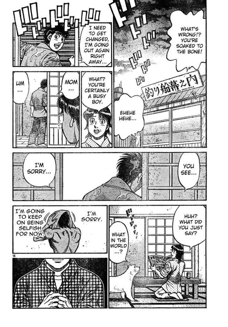 Hajime no Ippo Chapter 725 page 15 - Chapter 725 : The weight of fists