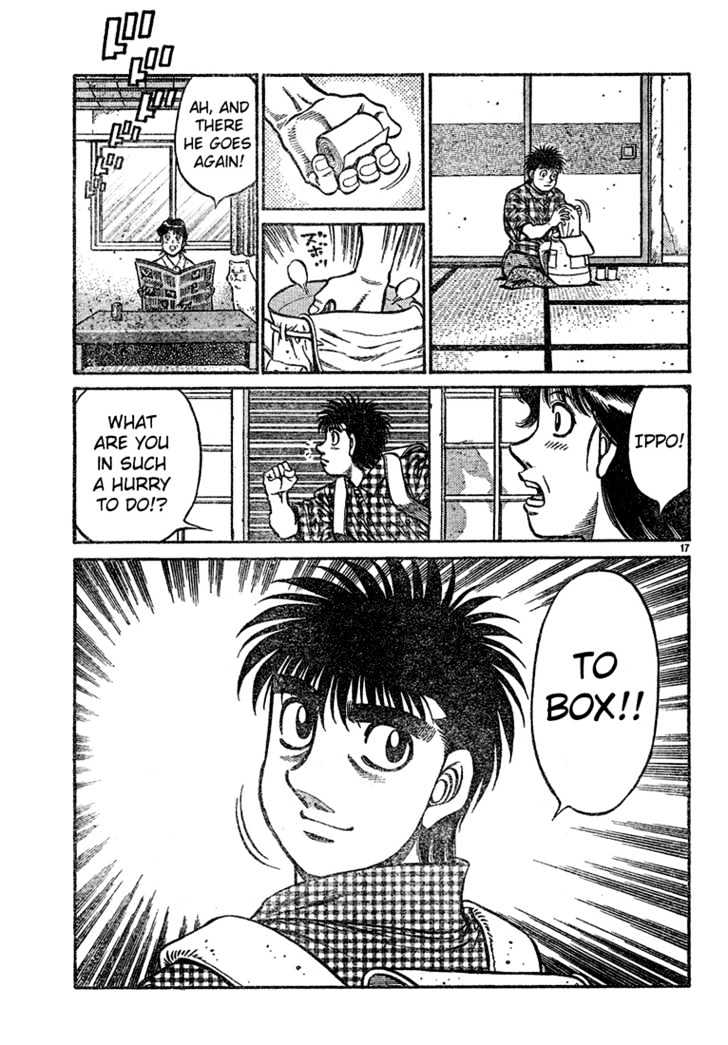 Hajime no Ippo Chapter 725 page 16 - Chapter 725 : The weight of fists