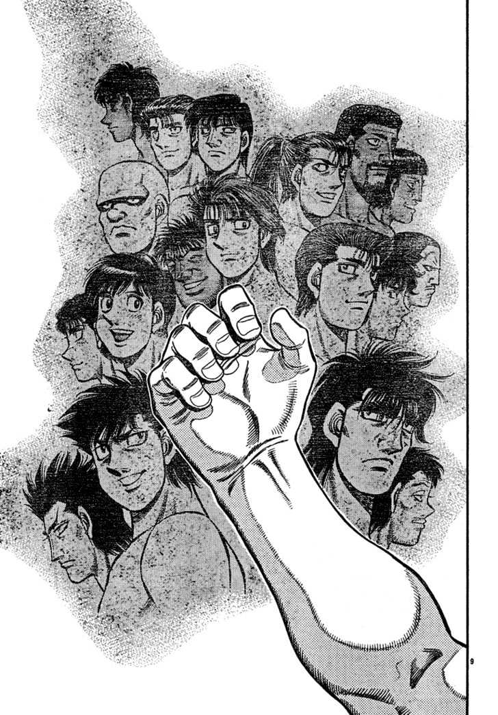 Hajime no Ippo Chapter 725 page 9 - Chapter 725 : The weight of fists