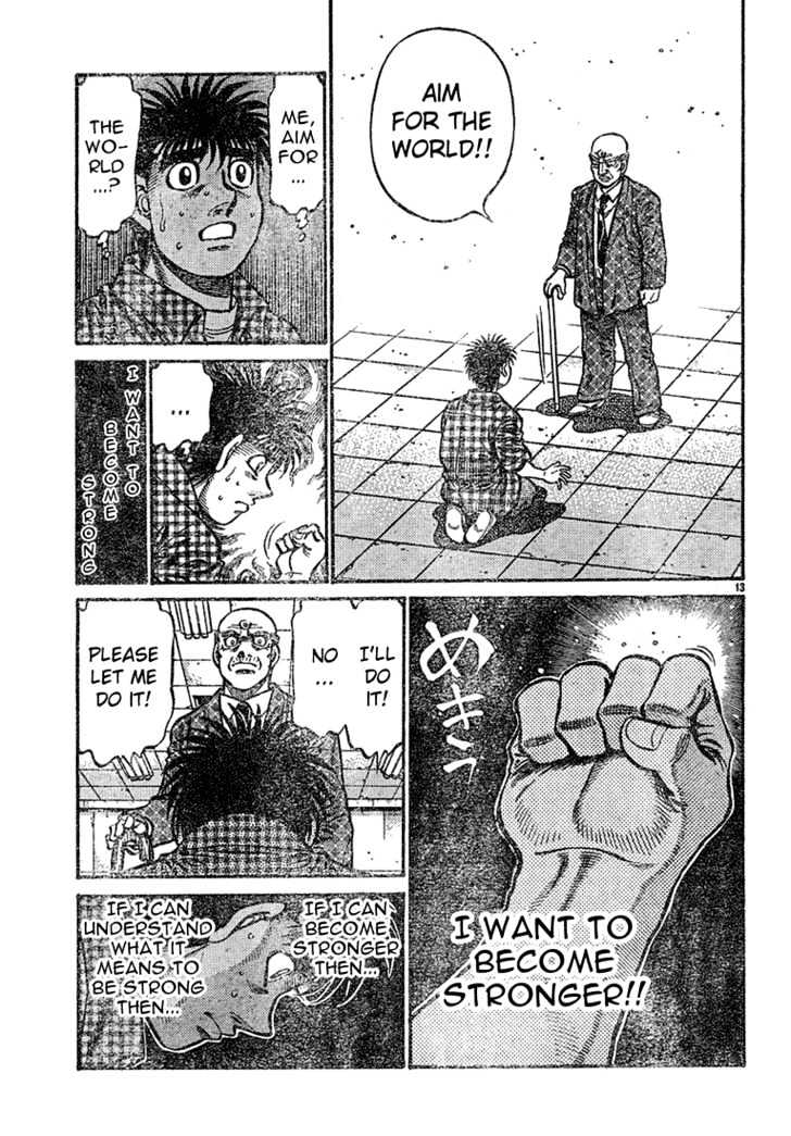 Hajime no Ippo Chapter 726 page 13 - Chapter 726 : A different route