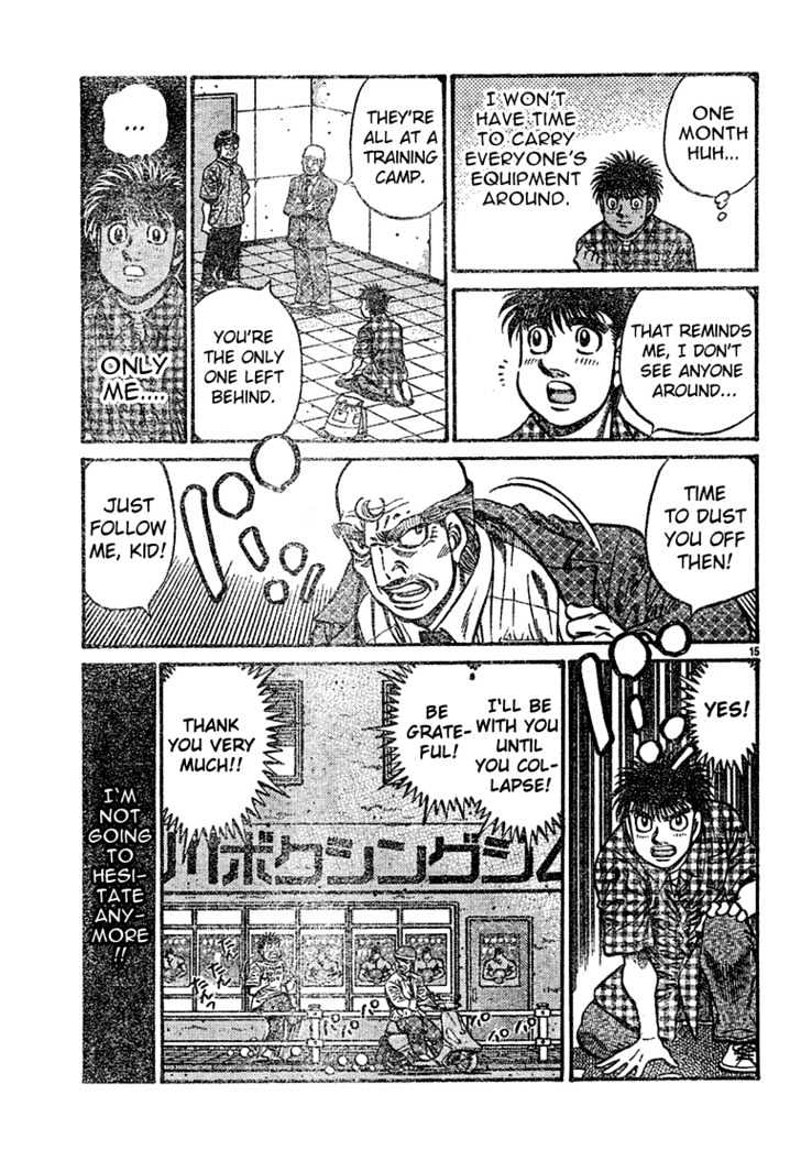 Hajime no Ippo Chapter 726 page 15 - Chapter 726 : A different route