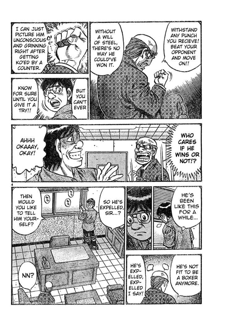 Hajime no Ippo Chapter 726 page 4 - Chapter 726 : A different route