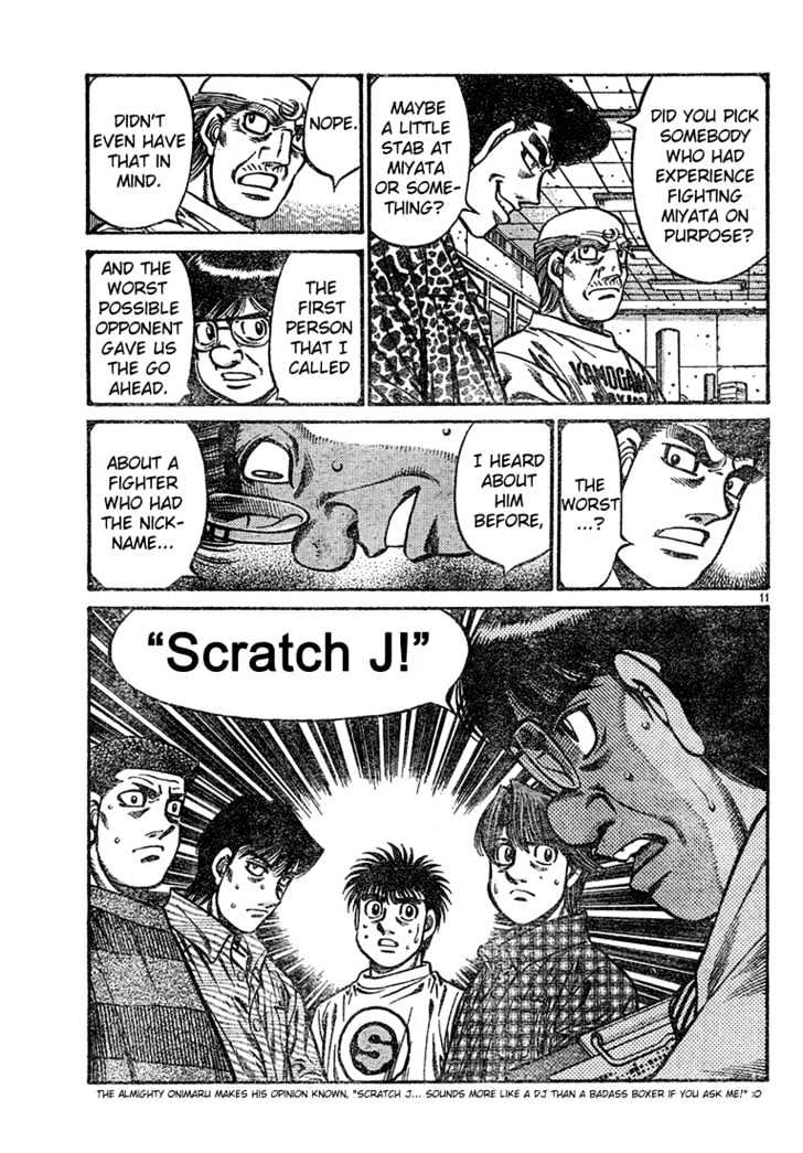 Hajime no Ippo Chapter 727 page 11 - Chapter 727 : Scarred Jimmy