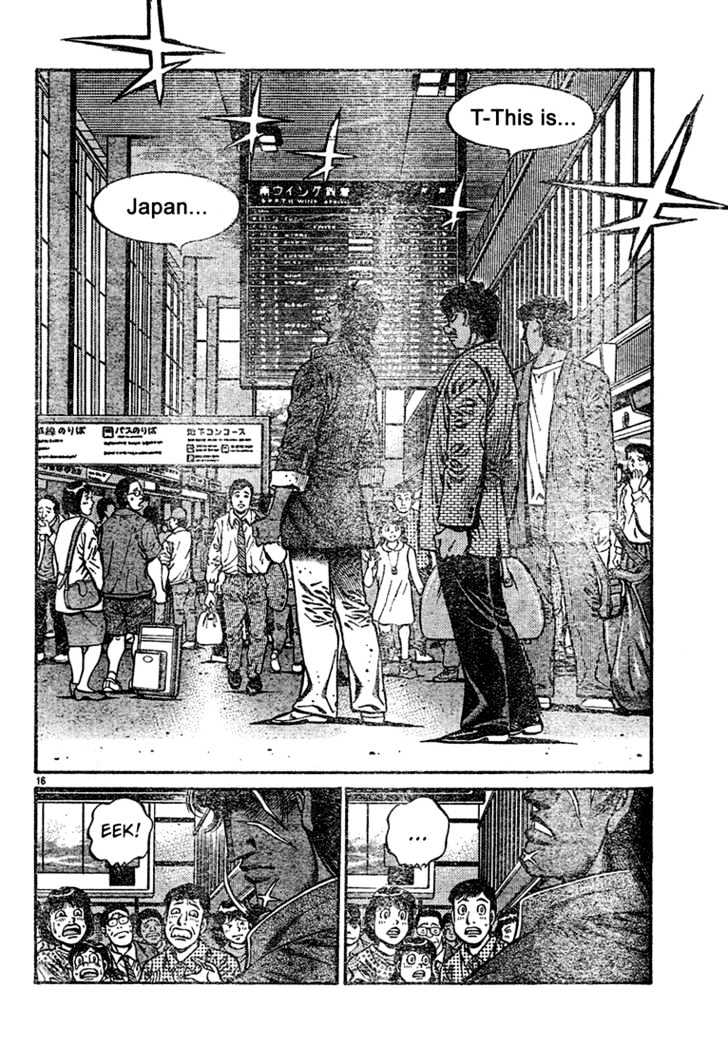 Hajime no Ippo Chapter 727 page 16 - Chapter 727 : Scarred Jimmy