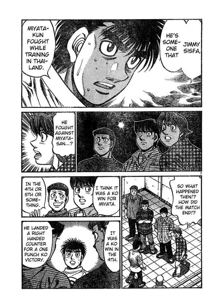 Hajime no Ippo Chapter 727 page 7 - Chapter 727 : Scarred Jimmy