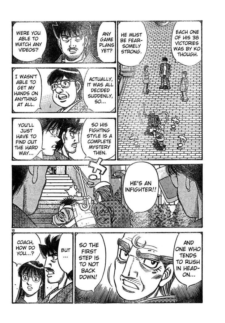 Hajime no Ippo Chapter 728 page 10 - Chapter 728 : The fist of god
