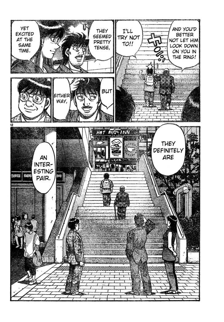 Hajime no Ippo Chapter 728 page 12 - Chapter 728 : The fist of god