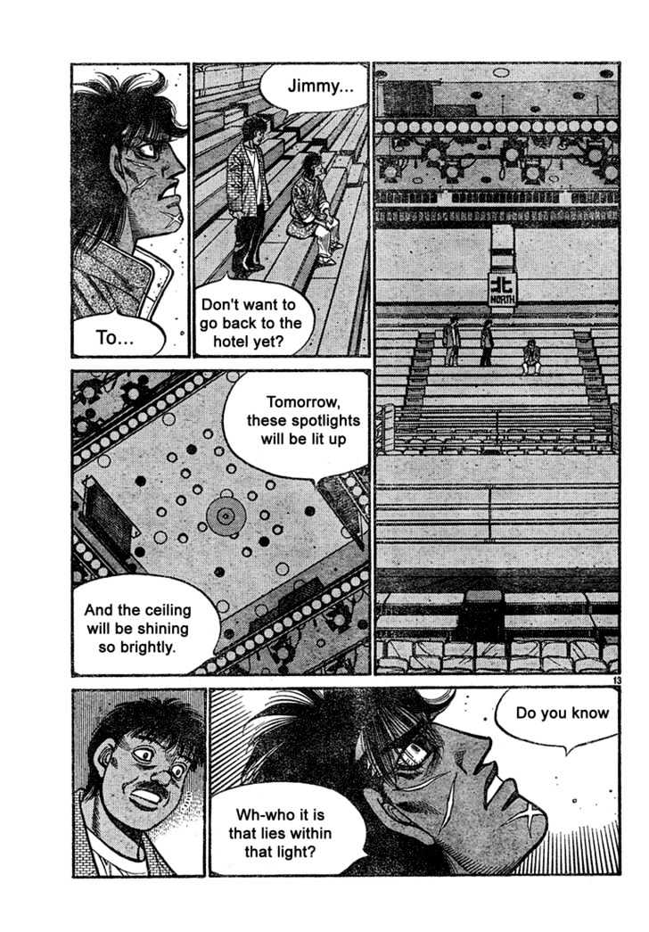 Hajime no Ippo Chapter 728 page 13 - Chapter 728 : The fist of god