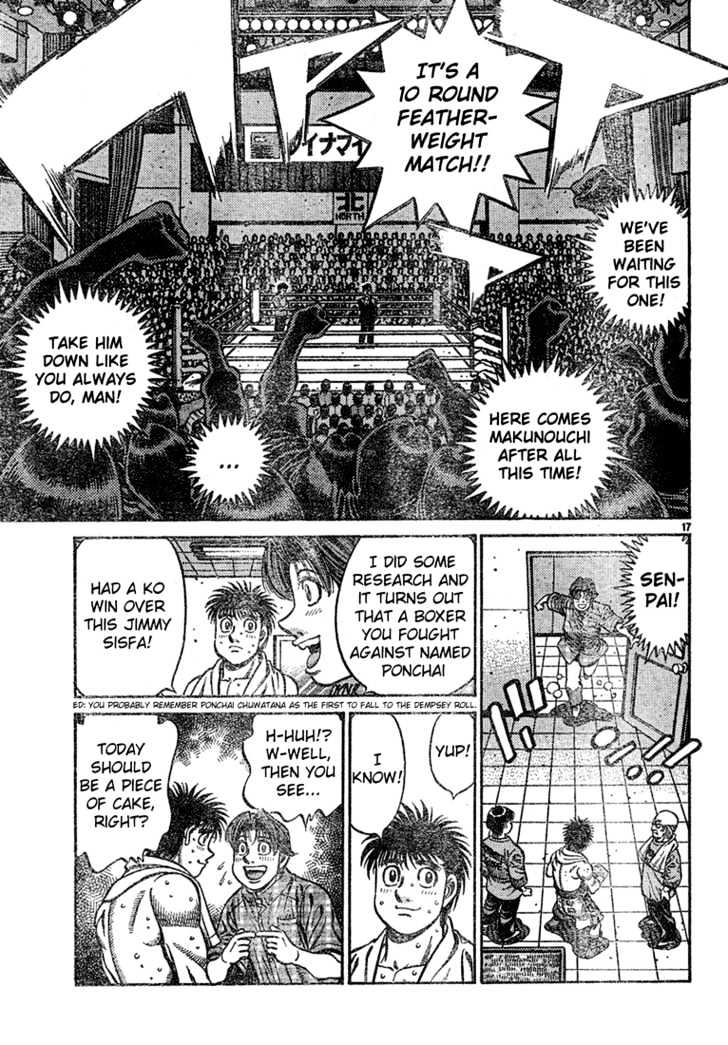 Hajime no Ippo Chapter 728 page 17 - Chapter 728 : The fist of god