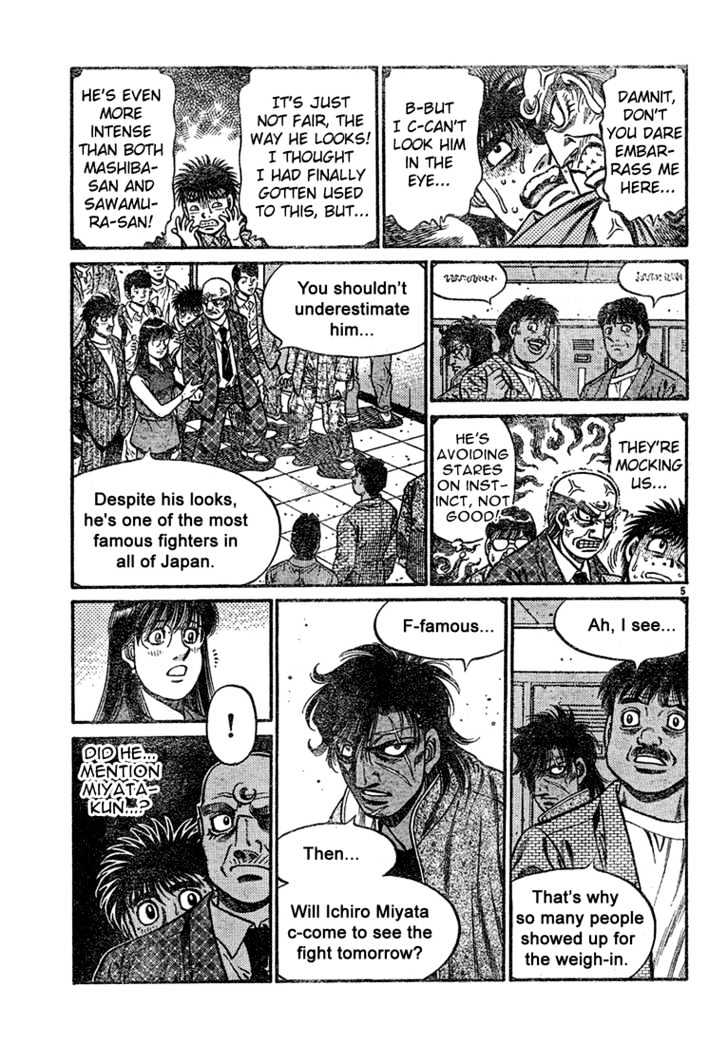 Hajime no Ippo Chapter 728 page 5 - Chapter 728 : The fist of god