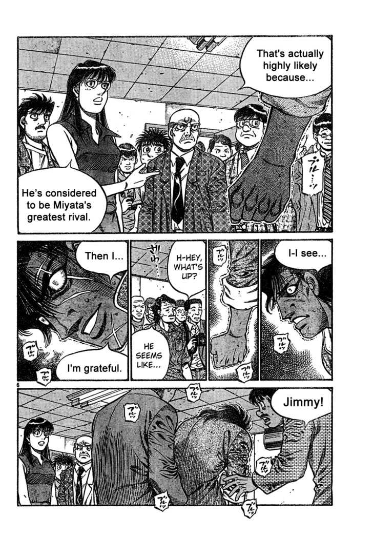 Hajime no Ippo Chapter 728 page 6 - Chapter 728 : The fist of god