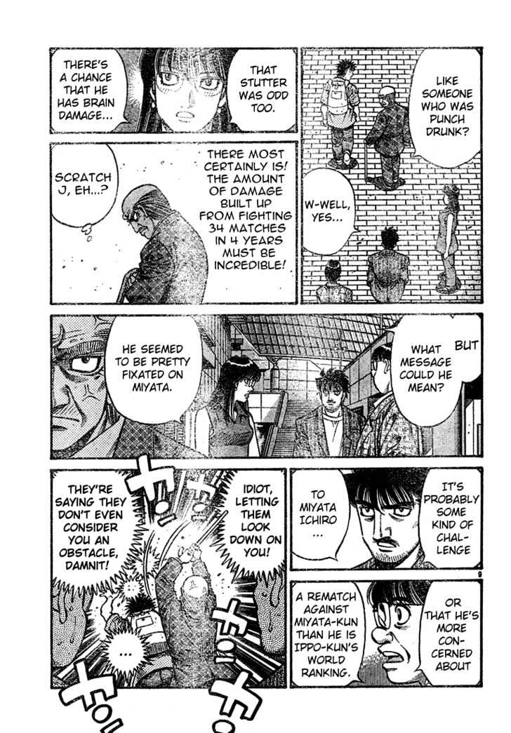 Hajime no Ippo Chapter 728 page 9 - Chapter 728 : The fist of god