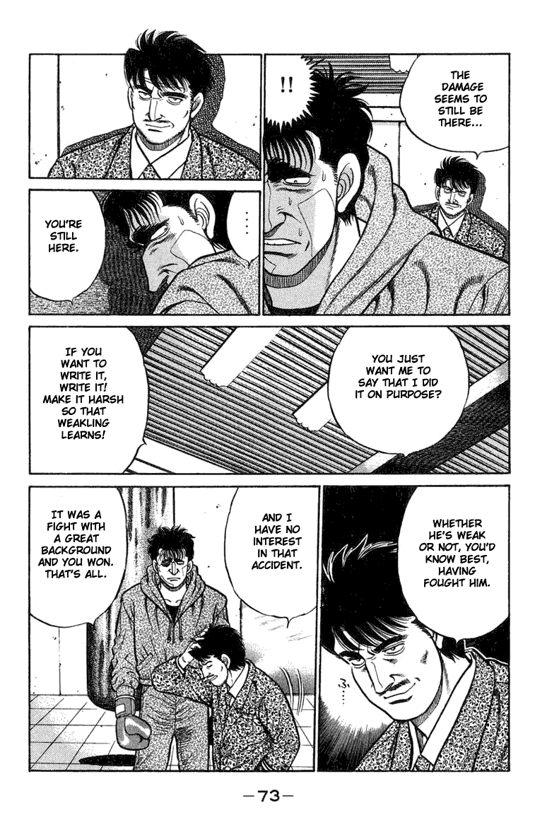 Hajime no Ippo Chapter 73.2 page 11 - Chapter 73 v2 : A Lost Goal