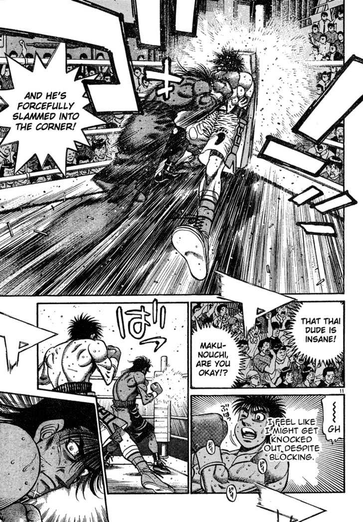 Hajime no Ippo Chapter 730 page 10 - Chapter 730 : Gamble or threat