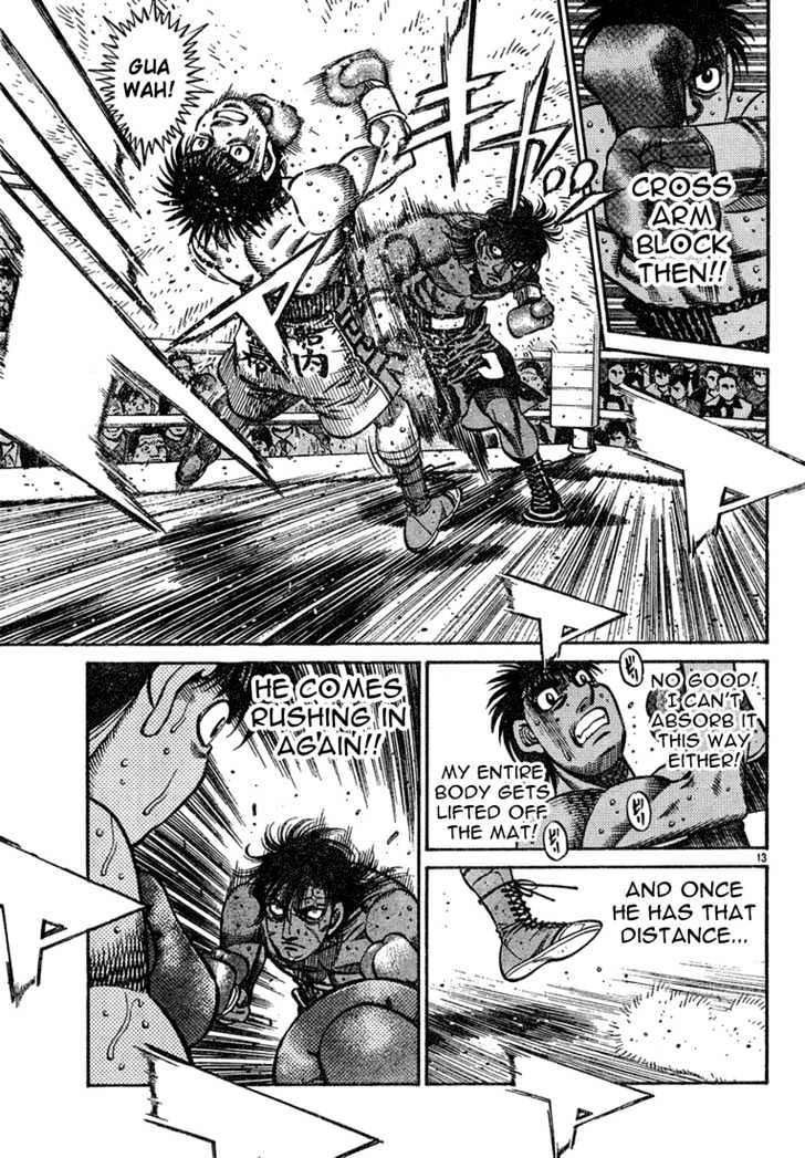 Hajime no Ippo Chapter 730 page 12 - Chapter 730 : Gamble or threat