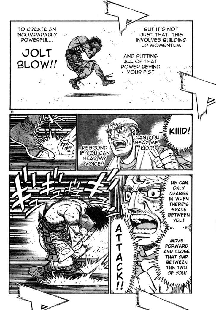 Hajime no Ippo Chapter 730 page 15 - Chapter 730 : Gamble or threat