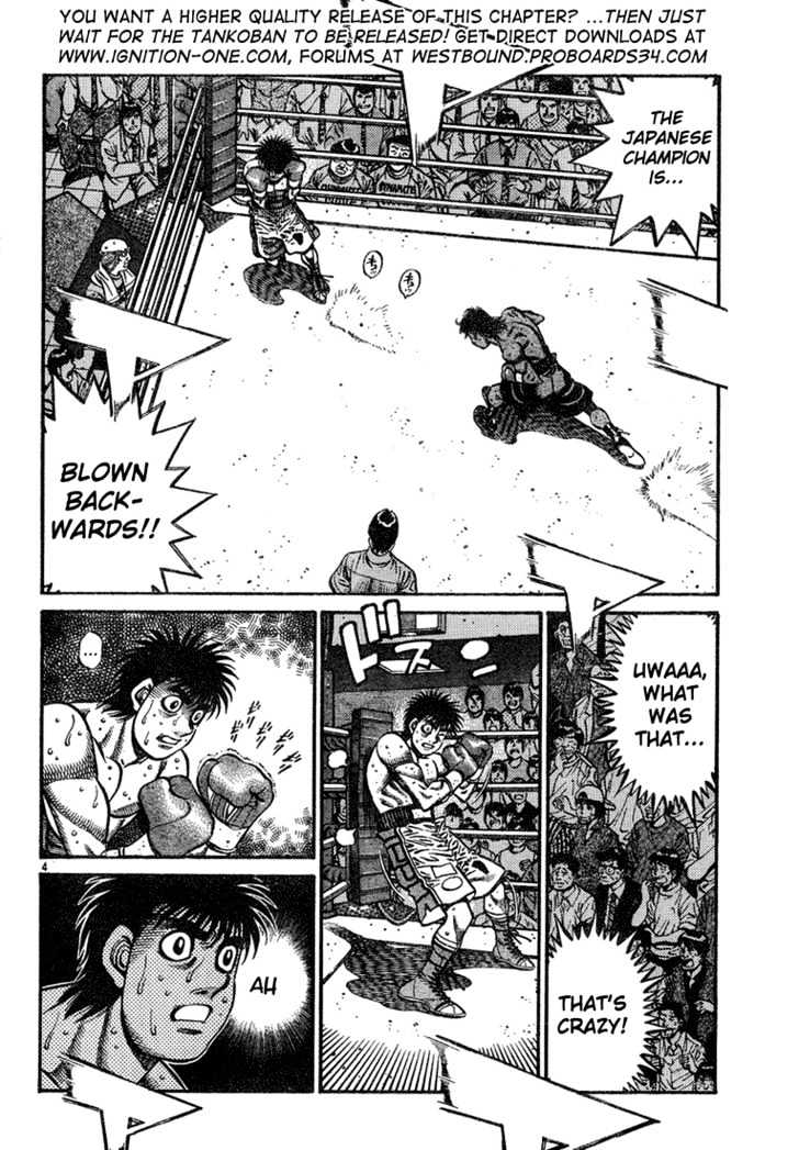 Hajime no Ippo Chapter 730 page 3 - Chapter 730 : Gamble or threat