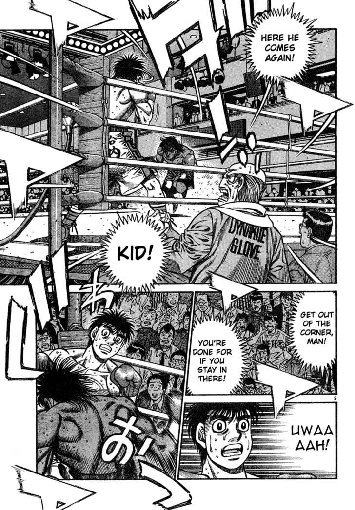 Hajime no Ippo Chapter 730 page 4 - Chapter 730 : Gamble or threat