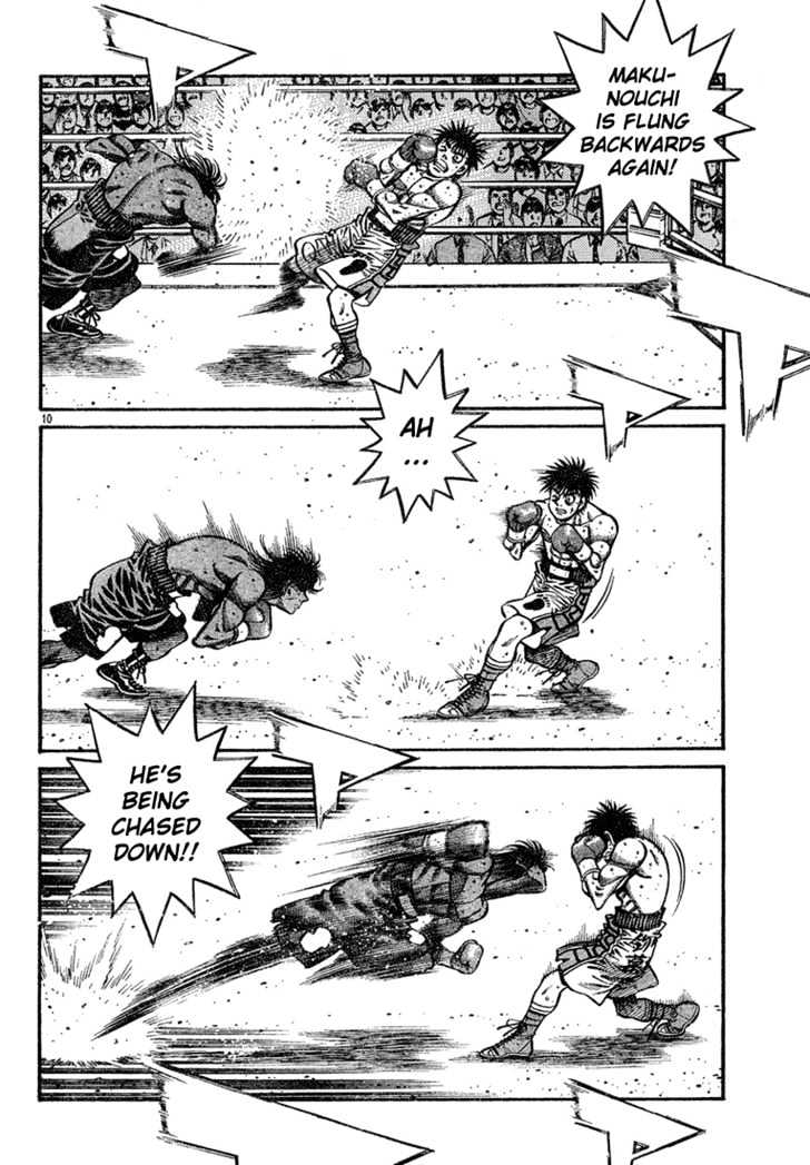 Hajime no Ippo Chapter 730 page 9 - Chapter 730 : Gamble or threat