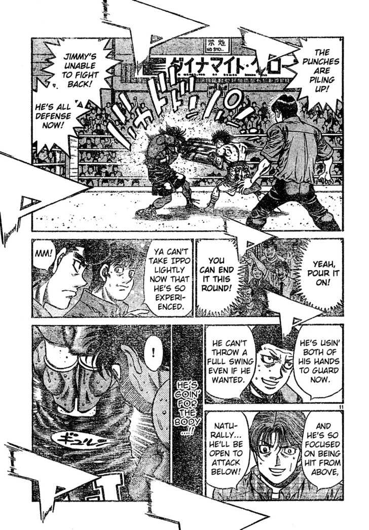 Hajime no Ippo Chapter 731 page 11 - Chapter 731 : Tornado