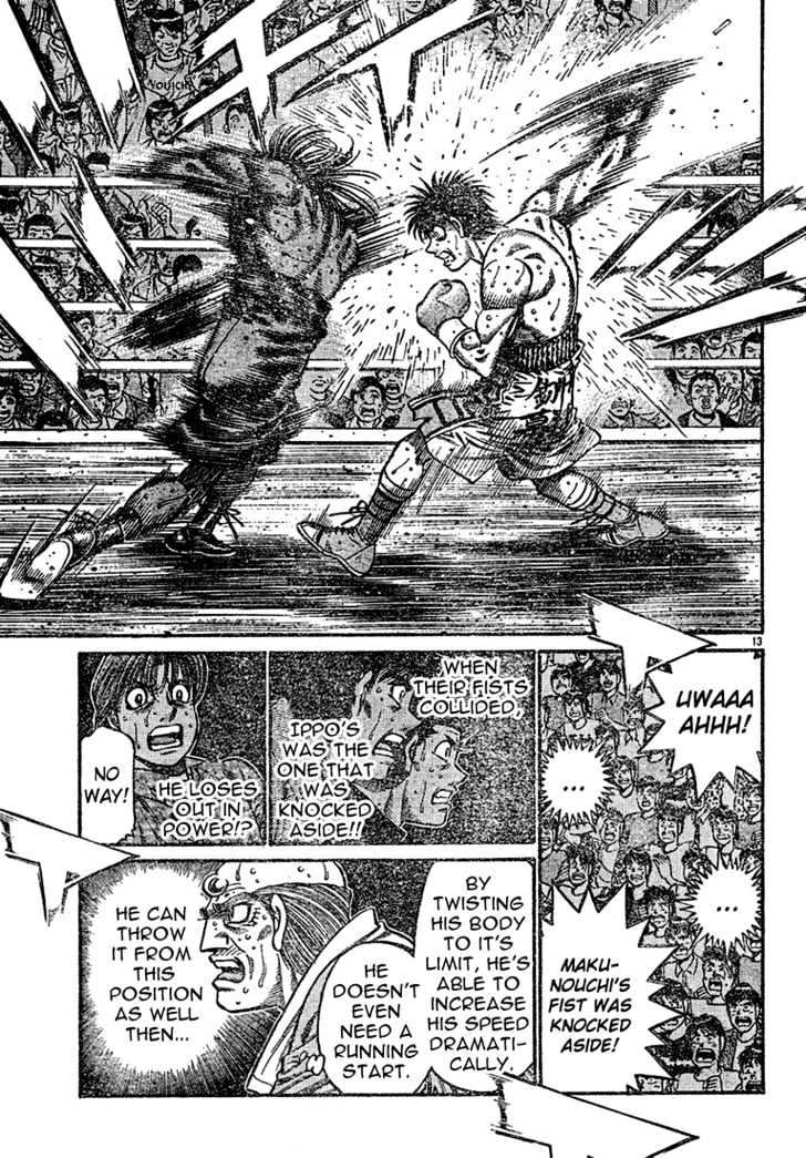 Hajime no Ippo Chapter 731 page 13 - Chapter 731 : Tornado