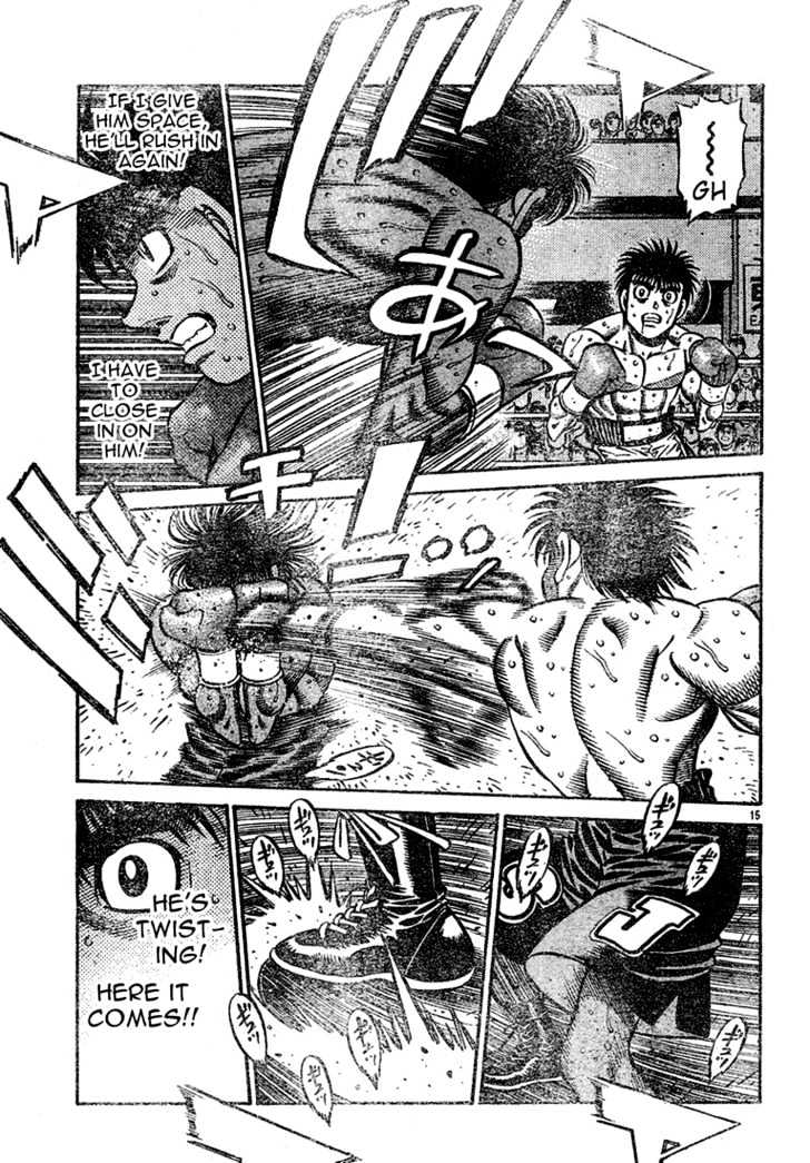 Hajime no Ippo Chapter 731 page 15 - Chapter 731 : Tornado