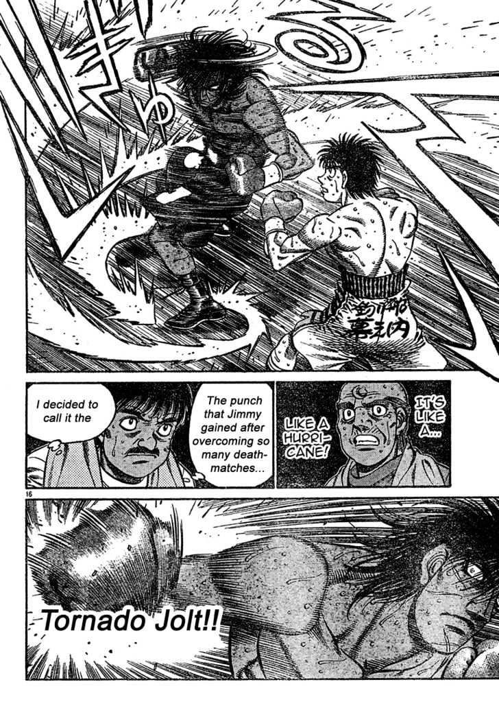 Hajime no Ippo Chapter 731 page 16 - Chapter 731 : Tornado