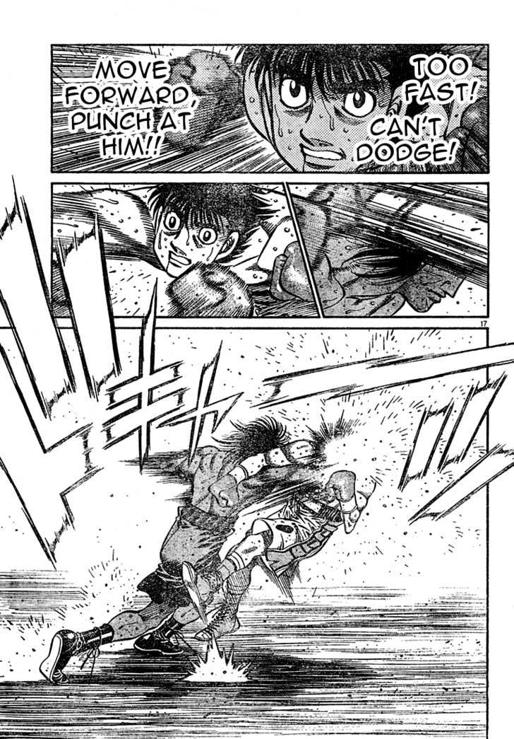 Hajime no Ippo Chapter 731 page 17 - Chapter 731 : Tornado