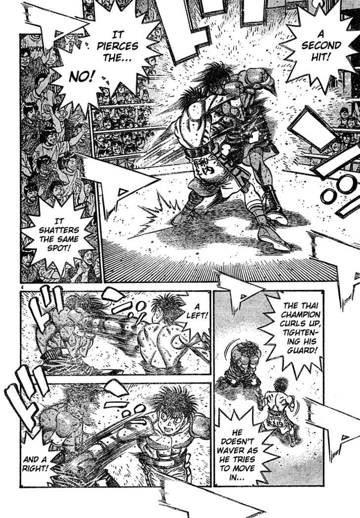 Hajime no Ippo Chapter 731 page 4 - Chapter 731 : Tornado