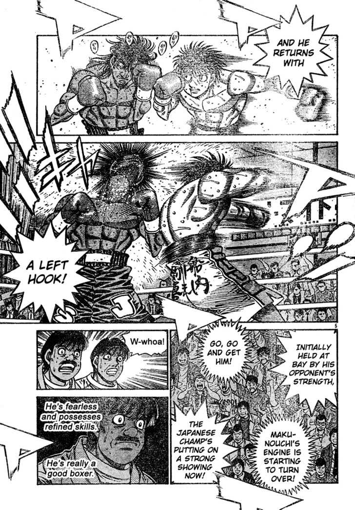 Hajime no Ippo Chapter 731 page 5 - Chapter 731 : Tornado
