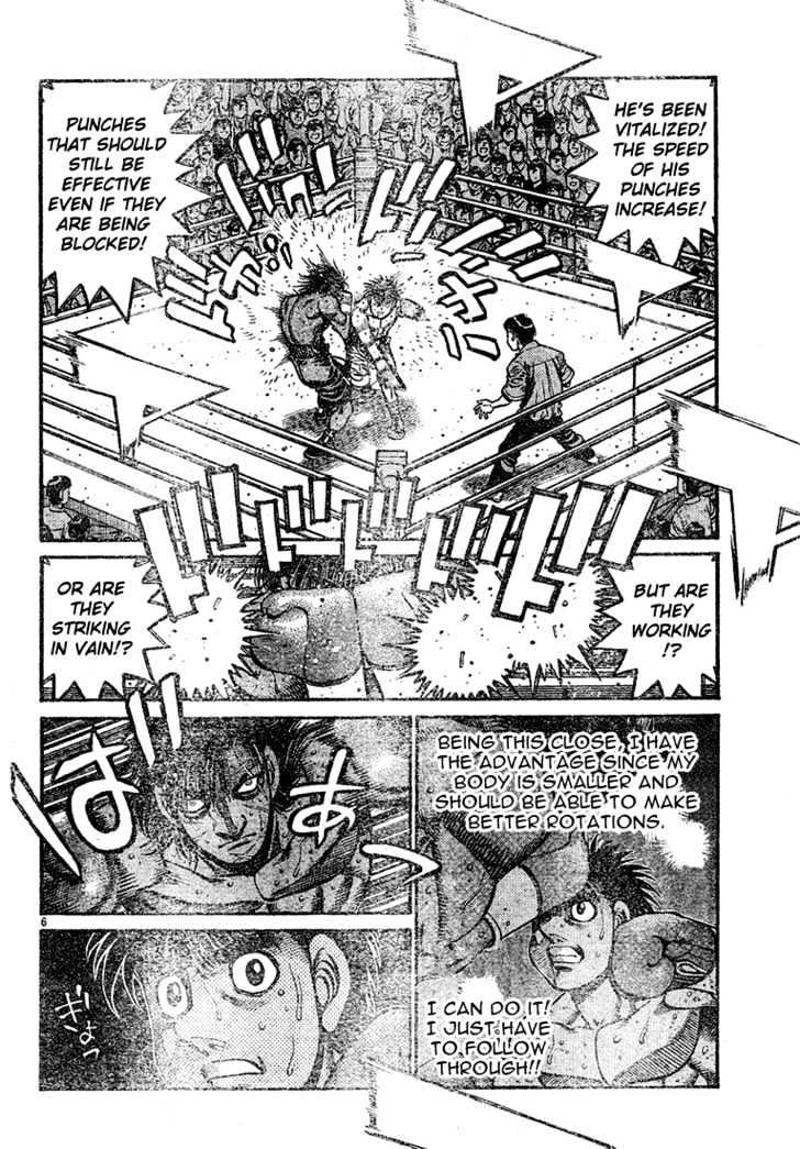Hajime no Ippo Chapter 731 page 6 - Chapter 731 : Tornado