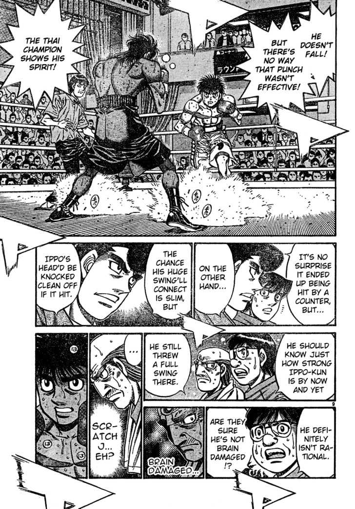 Hajime no Ippo Chapter 731 page 9 - Chapter 731 : Tornado