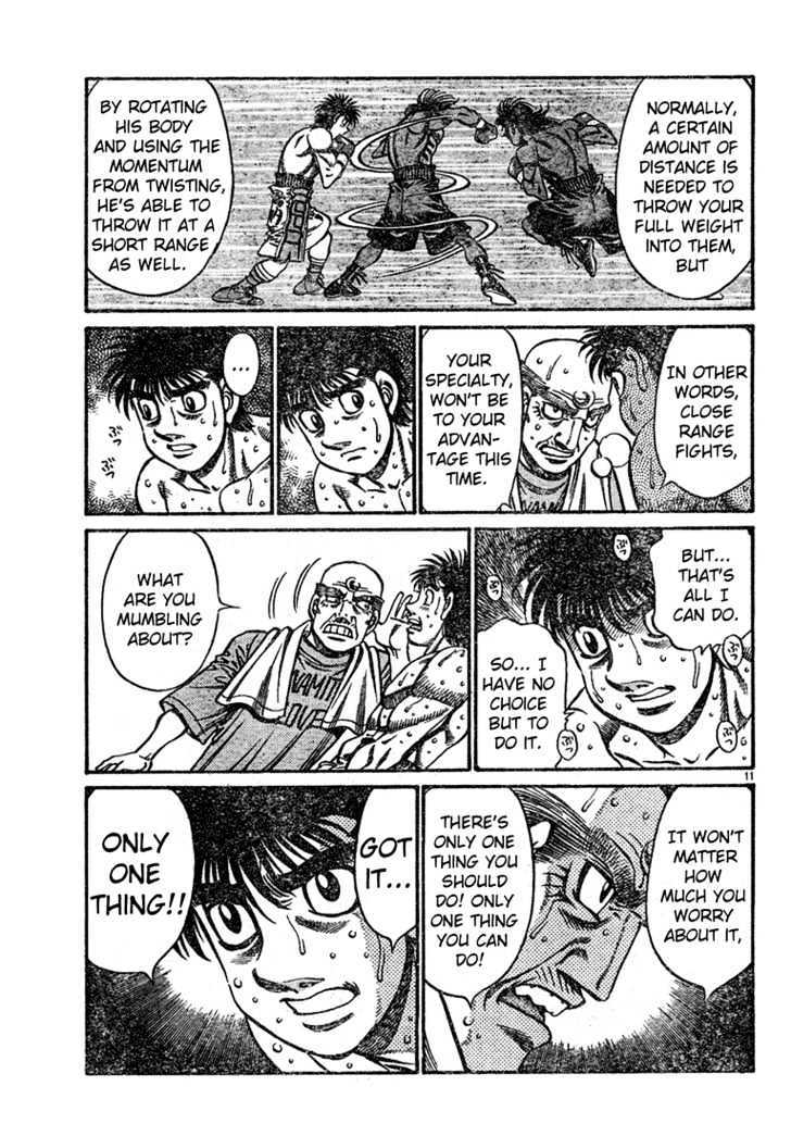 Hajime no Ippo Chapter 732 page 11 - Chapter 732 : Only one thing