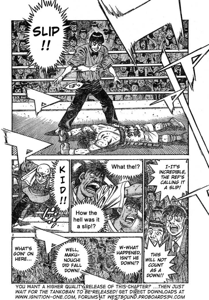 Hajime no Ippo Chapter 732 page 2 - Chapter 732 : Only one thing