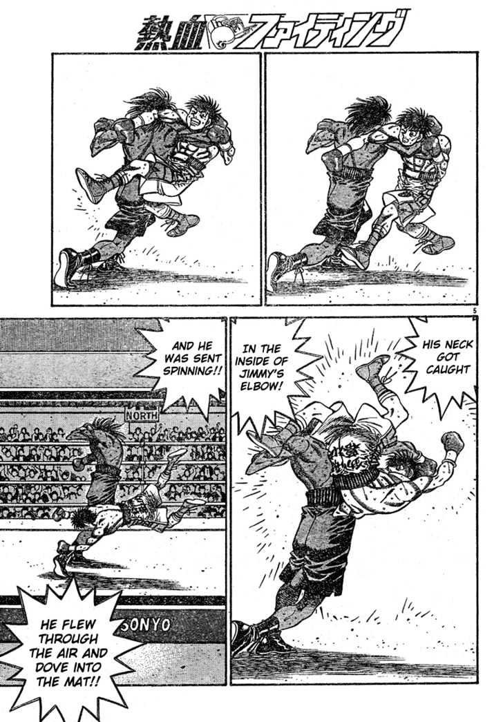 Hajime no Ippo Chapter 732 page 5 - Chapter 732 : Only one thing