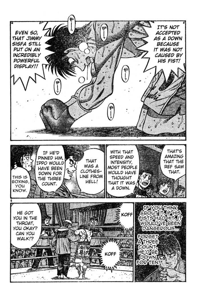 Hajime no Ippo Chapter 732 page 6 - Chapter 732 : Only one thing
